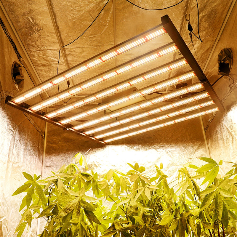 led植物燈源頭廠家供應(yīng)600W八爪魚植物燈 0-10V雙路調(diào)光植物生長(zhǎng)燈